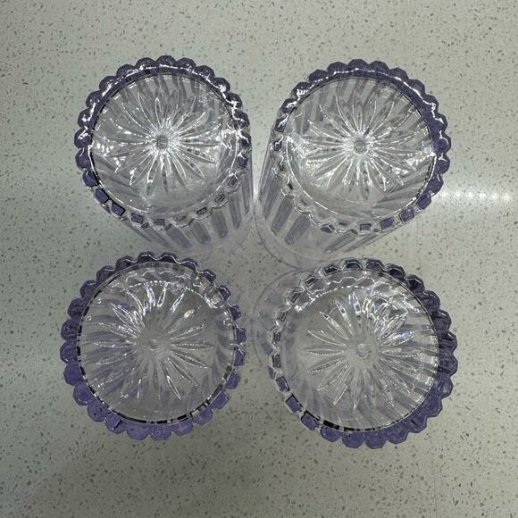 Disaronno Velvet Liqueur Plastic Tumblers Cocktail Highball Glasses 6" - Picture 5 of 5